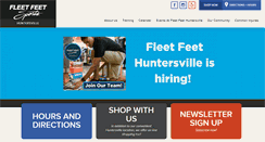 Desktop Screenshot of fleetfeethuntersville.com